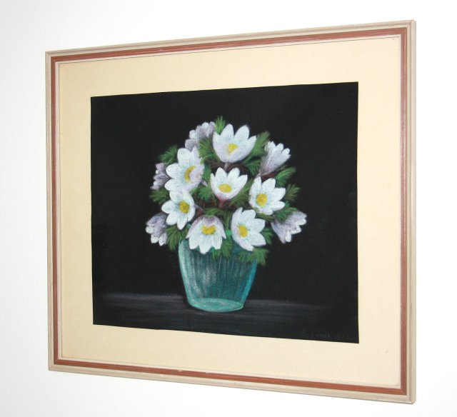 Obraz pastelowy Sasanki