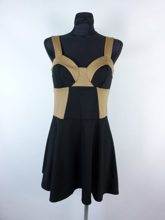 MISO kloszowana krótka sukienka / 12-38