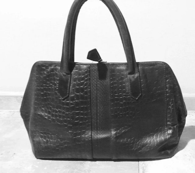 Jasper Conran skórzana duża torebka