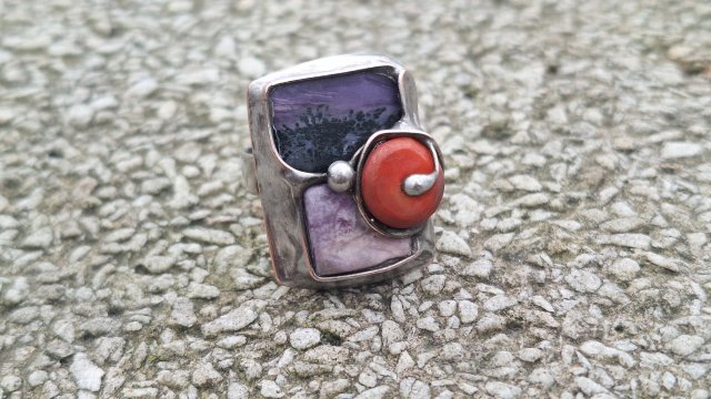 Czaroity - pierścionek regulowany