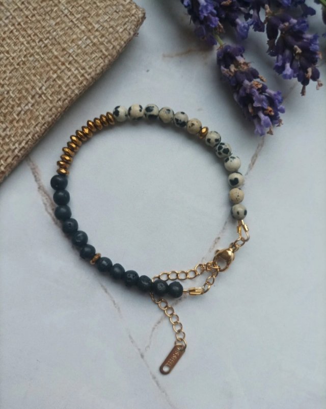 Bransoletka z kamieni naturalnych