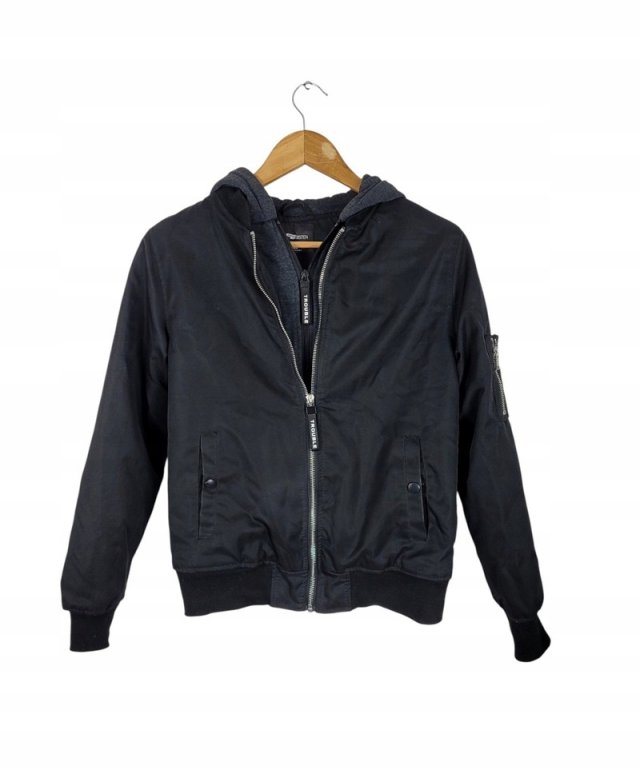 FB SISTER kurtka bomberka damska 2w1 kaptur XS 34