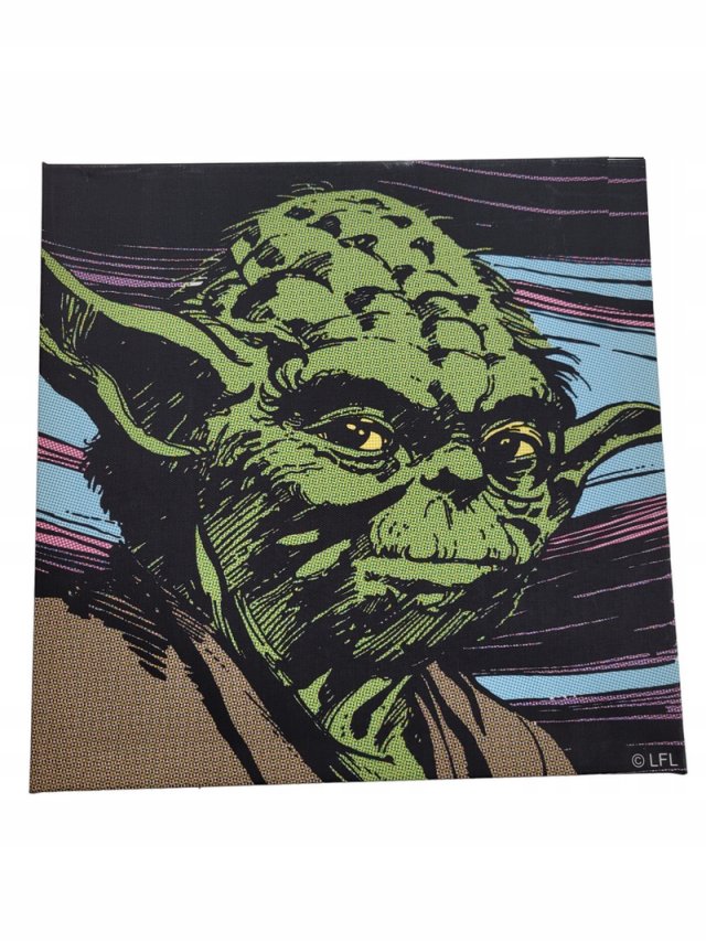 Grafika YODA Jedi Master obraz nadruk 30x30cm