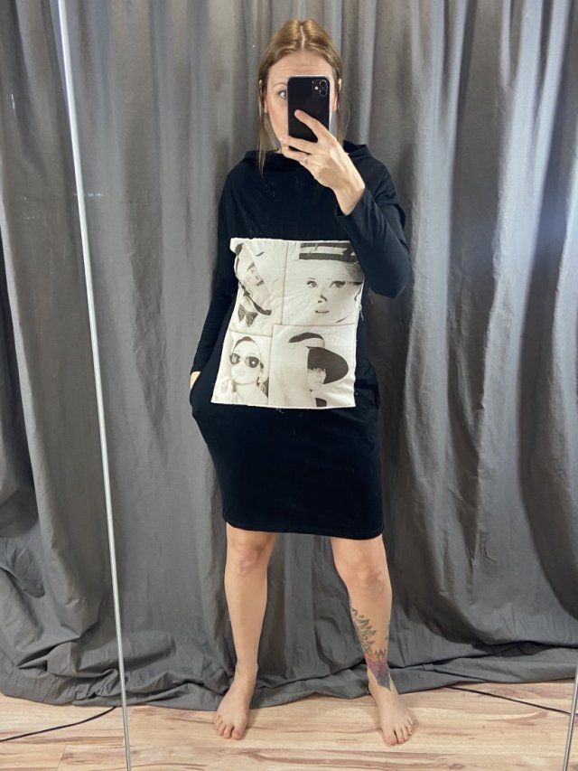 Audrey Hepburn dresówka