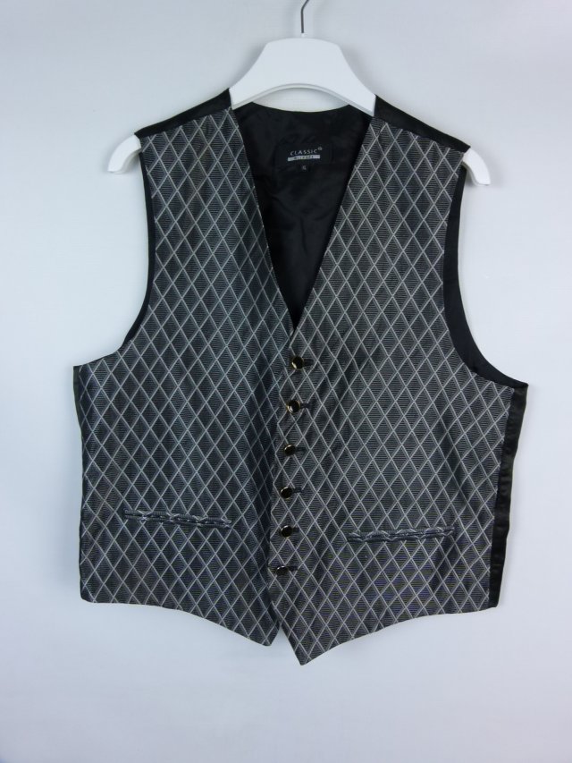 Classic Allders męska elegancka kamizelka / XL