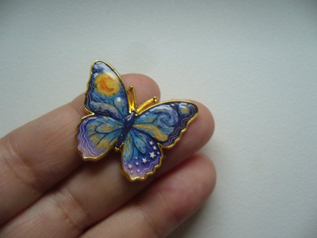 PIN PRZYPINKA BROSZKA MOTYLEK