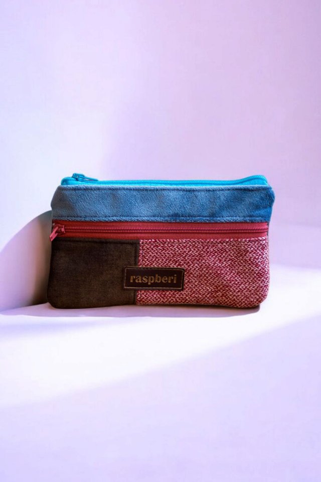 Portfel damski patchwork