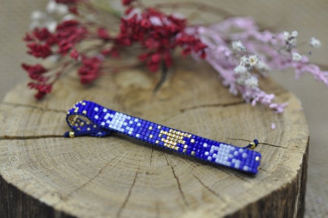 Bransoletka z koralików Miyuki