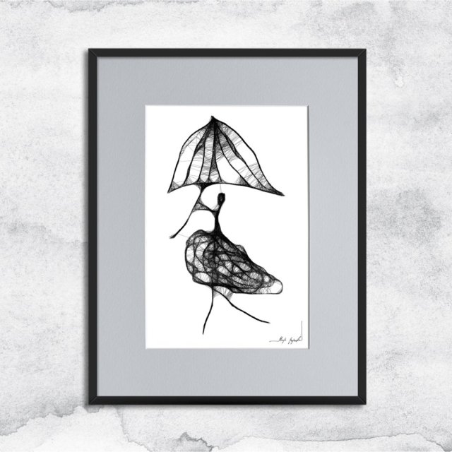 Grafika z ramą - nr 97