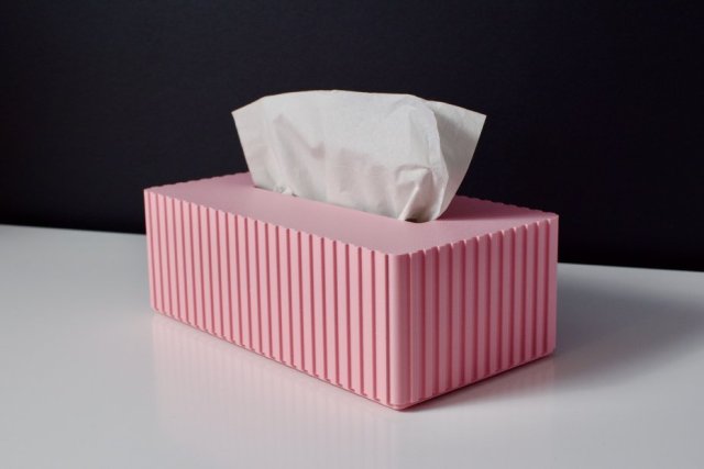 Pudełko ozdobne na chusteczki - różne kolory