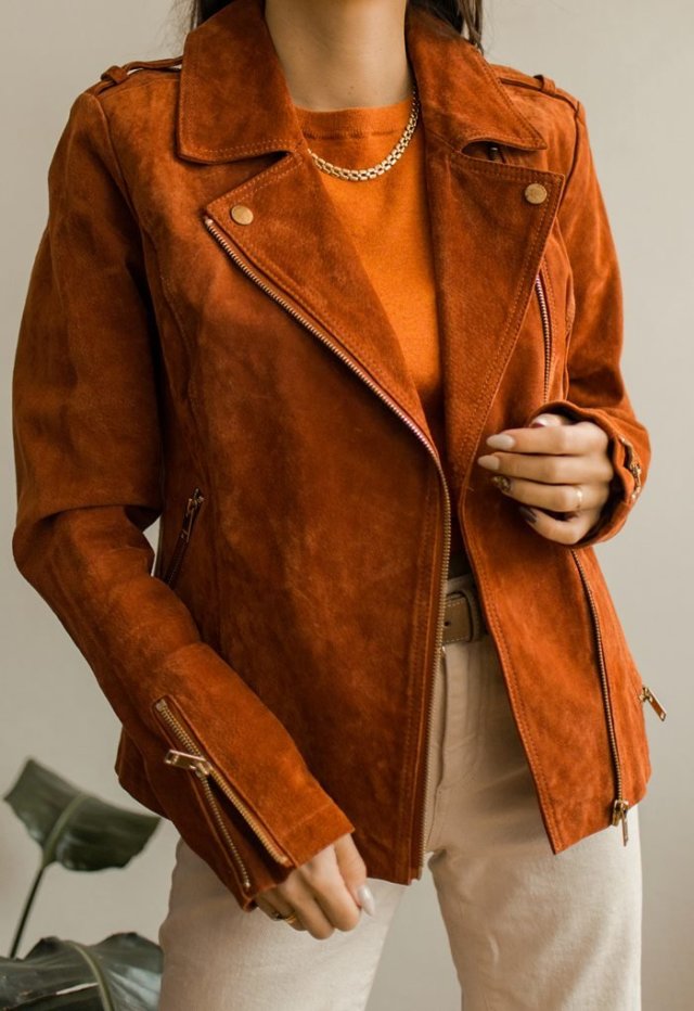 skórzana kurtka S/M