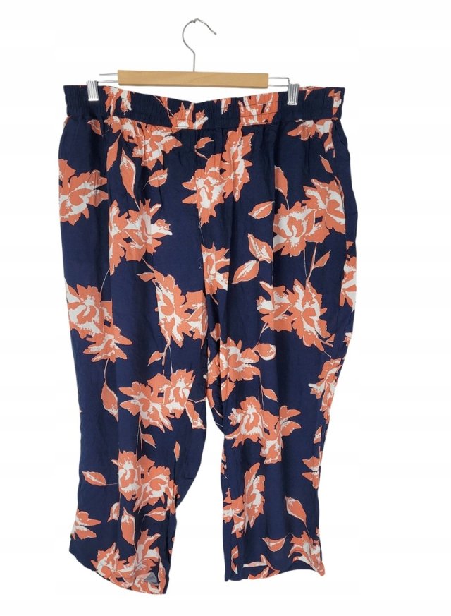 ZIZZI materiałowe spodnie damskie 52/56