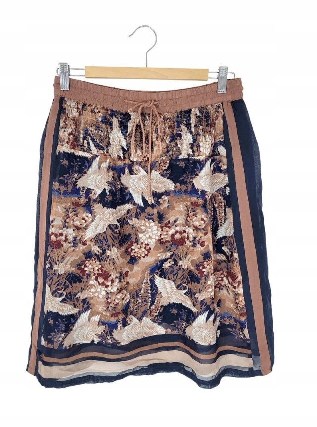 CREAM spódnica  print ptaki Luciana 36 S