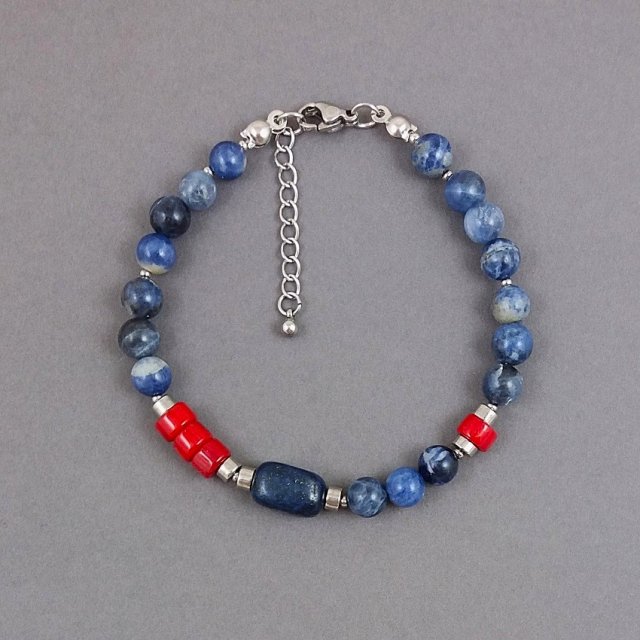 Bransoletka z sodalitów