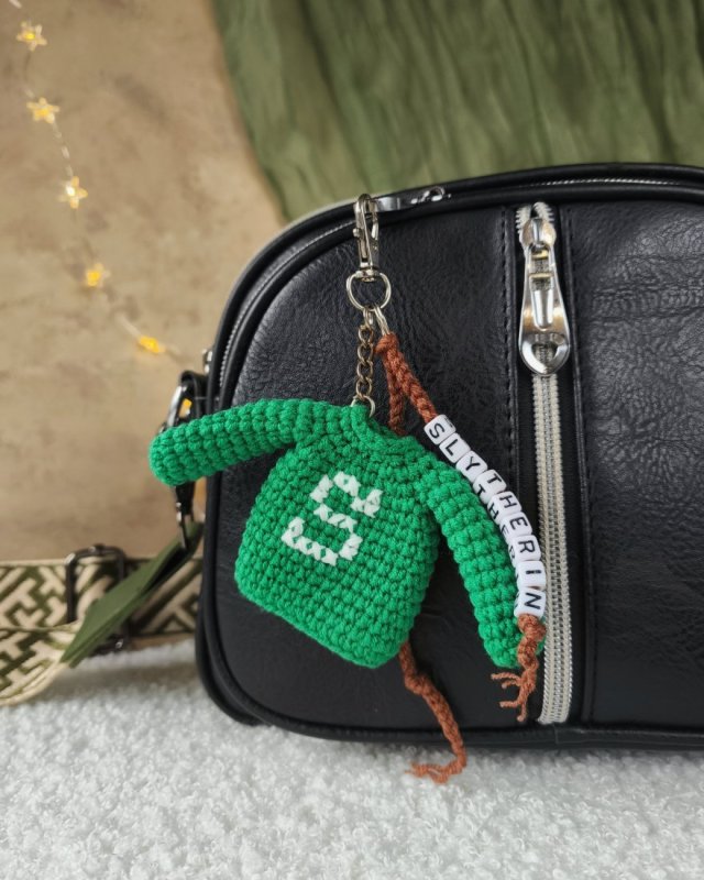 Brelok sweter Slytherin , Brelok dla fanów Harry'ego Pottera
