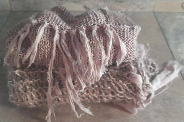 Kolczuga knitwear len handmade