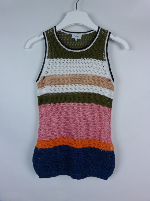 NEXT ażurowa bluzka tunika na ramiączkach 8 / 36