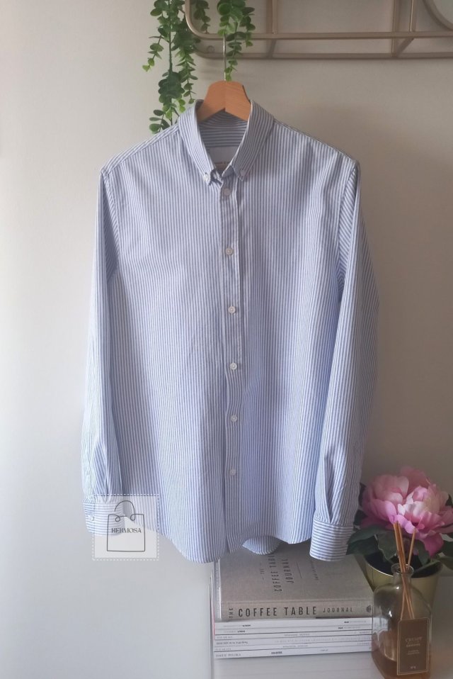 Samsøe Samsøe bawełniana koszula w paski