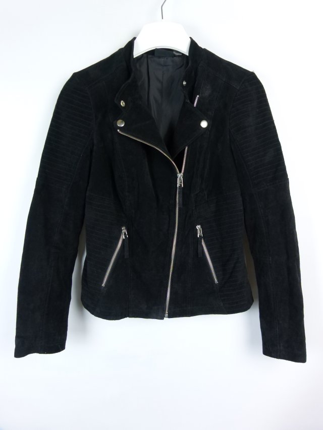 Esmara - Heidi Klum skórzana kurtka skóra zamszowa / 36