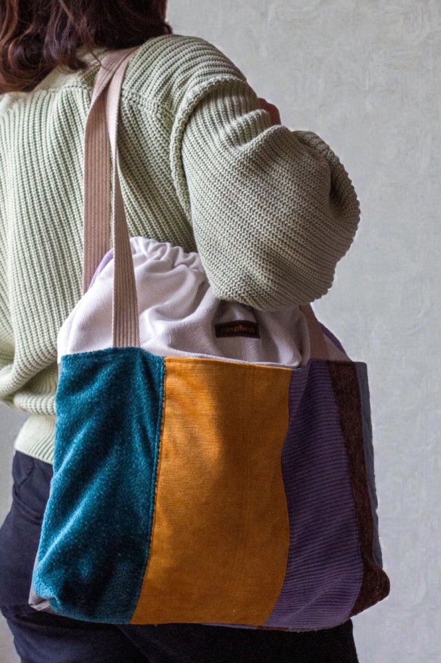 Duża kolorowa torba na ramię bagaż podręczny