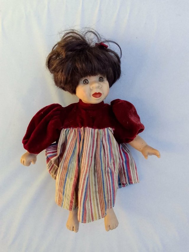 VINTAGE DOLL - LALKA KOLEKCJONERSKA RETRO VINTAGE