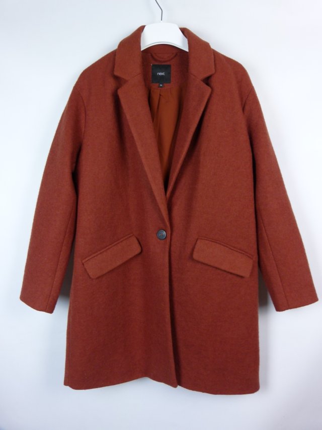 Next przejściowy płaszczyk z wełną ceglasty 16 / 44