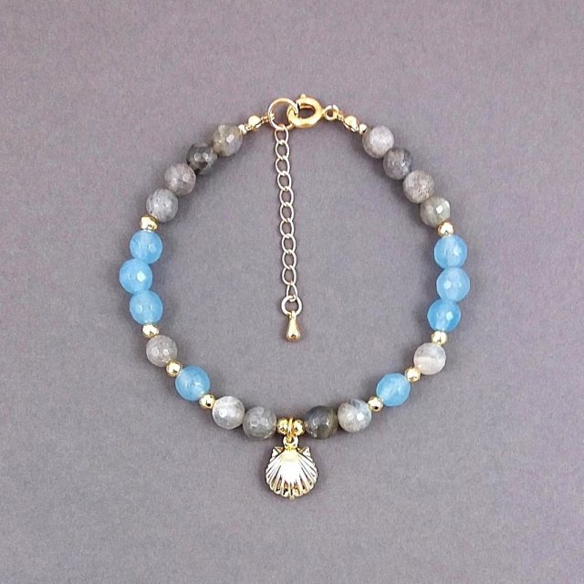 Bransoletka z labradorytów