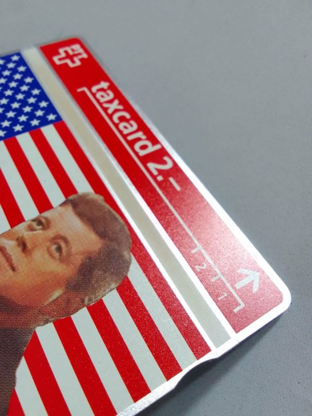 VINTAGE KARTA TELEFONICZNA  -  USA John F. Kennedy - "Ich bin ein Berliner" BERLIN