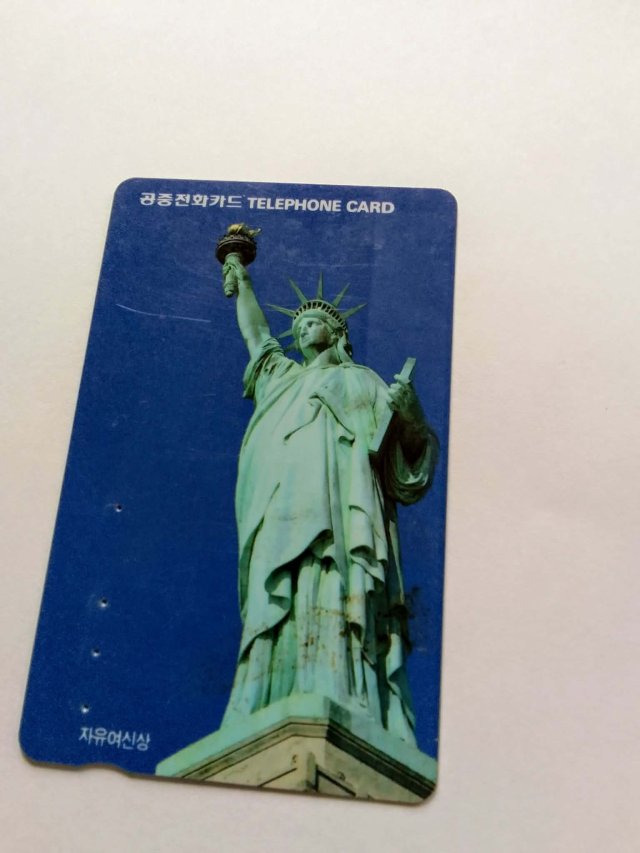 KOREA PHONECARD TELECOM , VINTAGE , USA - KARTA TELEFONICZNA KOLEKCJONERSKA