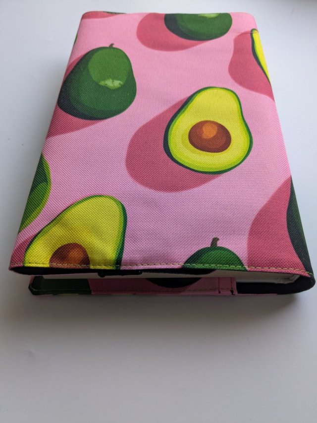 Etui na książkę - awokado