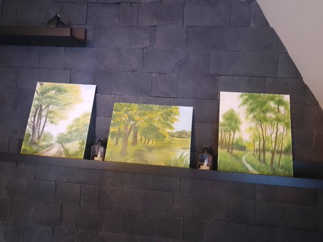 WYPRZEDAŻ KOLEKCJI - ZESTAW RĘCZNIE MALOWANYCH OBRAZÓW - 2 + 1 gratis