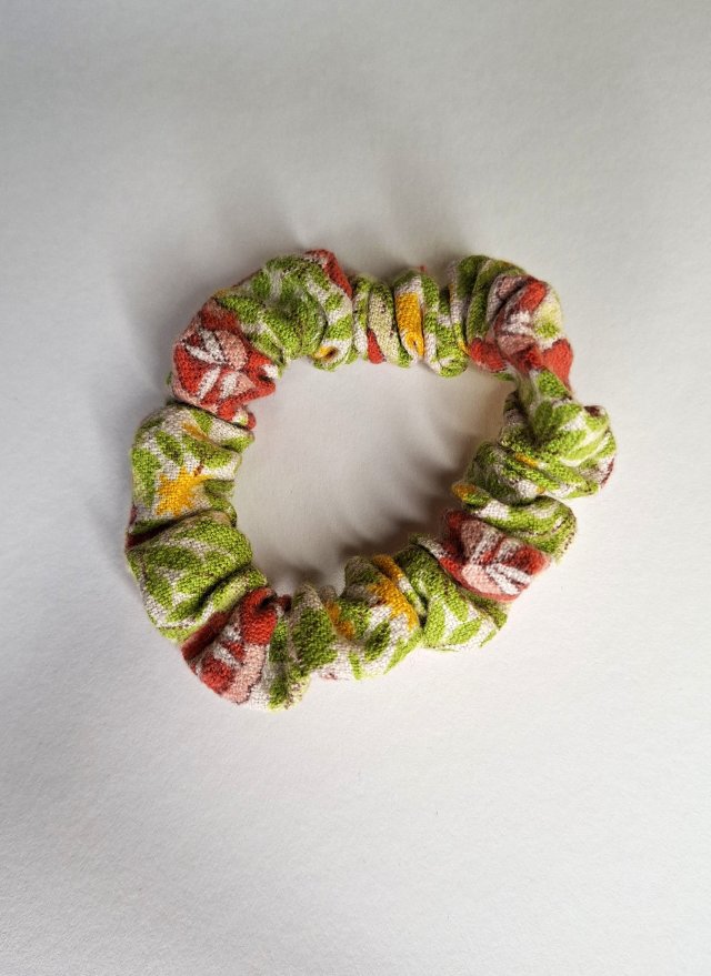 Mini Scrunchie Gumka do Włosów Boho