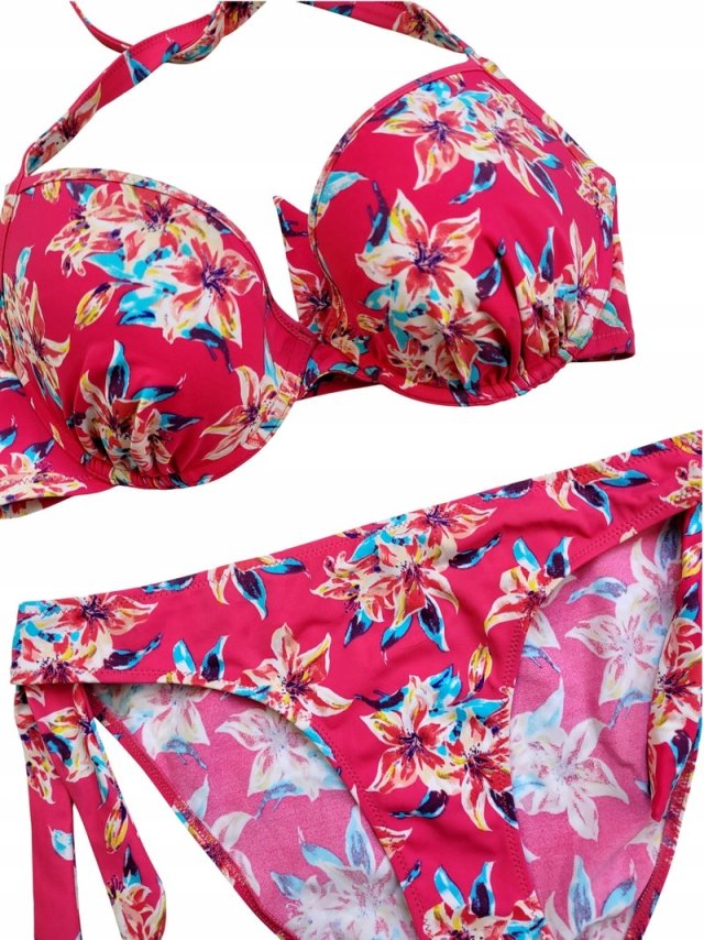 F&F strój kąpielowy bikini push up 80D / 38 M