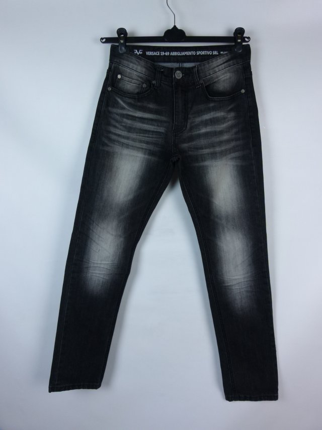 Versace 1969 abbigliamento sportivo srl jeans szare W 28 / L 30