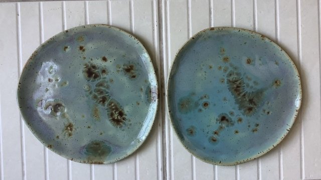 Duże talerze ręcznie robione