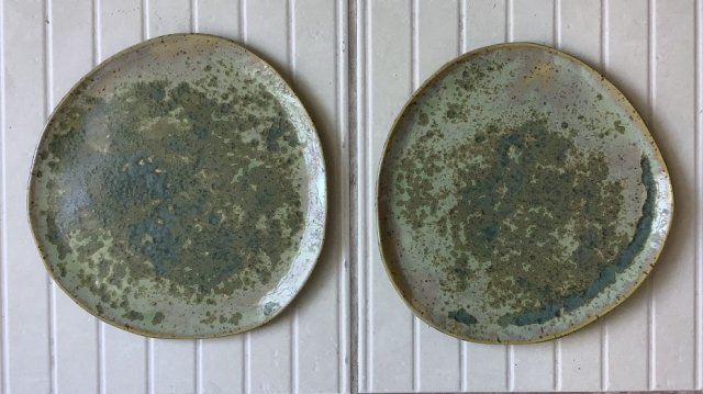 Duże talerze ręcznie robione