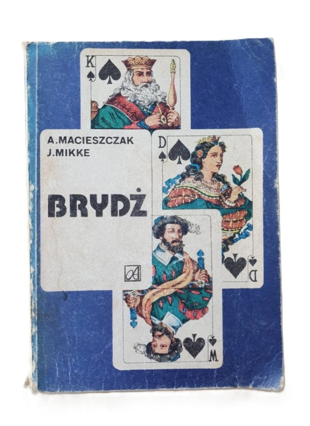 Książka vintage "Brydż" Andrzej Macieszczak, Jerzy Mikke