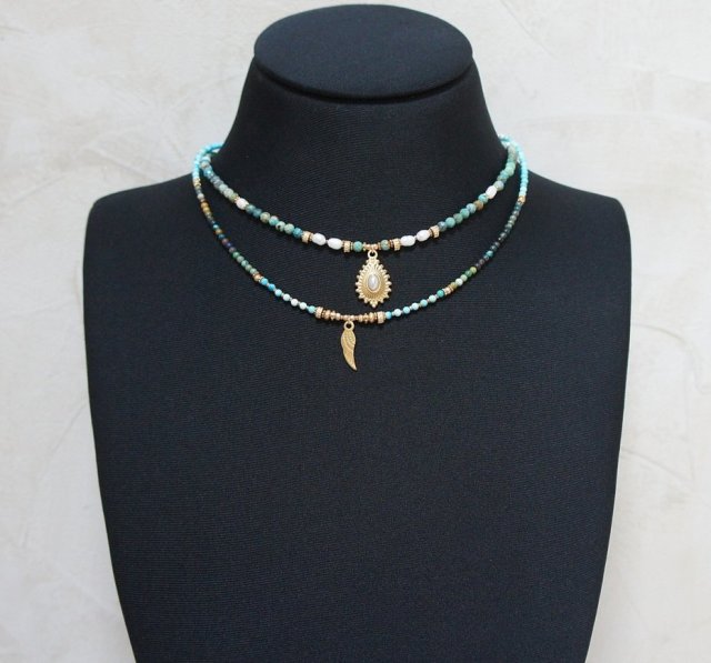 Turkus vol. 45 /choker/ naszyjnik 18.02.26 - Szlachetna kolekcja