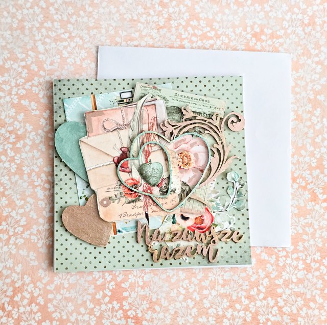 Kartka ślubna / rocznicowa Na zawsze razem