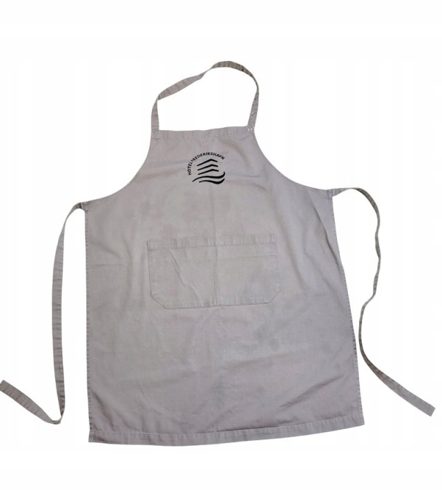 FARTUCH KUCHENNY fartuszek szary duński