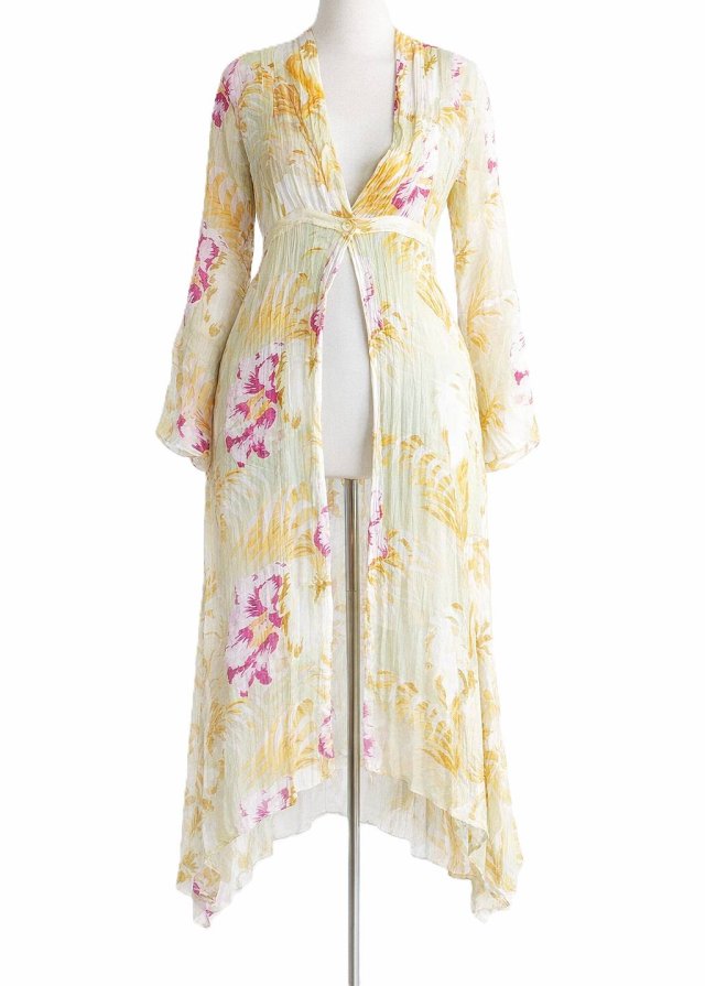 Na wiosnę lato Masai Zwiewna narzutka vintage kardigan