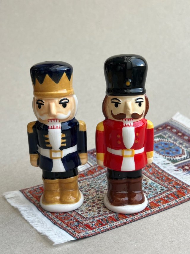 Nutcracker Salt & Pepper Set ❤ Komplet do przypraw.