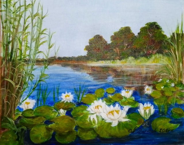 WYPRZEDAŻ ZESTAWU OBRAZÓW - DYPTYK "BŁĘKITNE PRZEBUDZENIE" - 2x 24x30cm