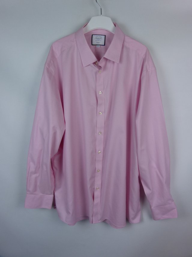 Charles Tyrwhitt koszula bawełna pink 20 / 51 - 6XL