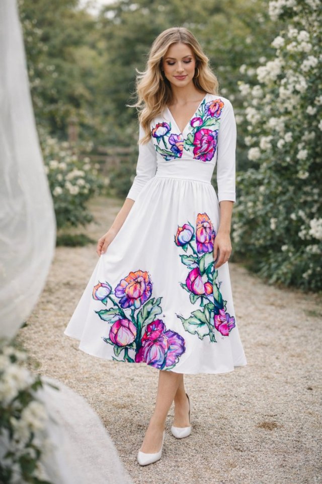 Kwiatola - Suknia w kwiaty