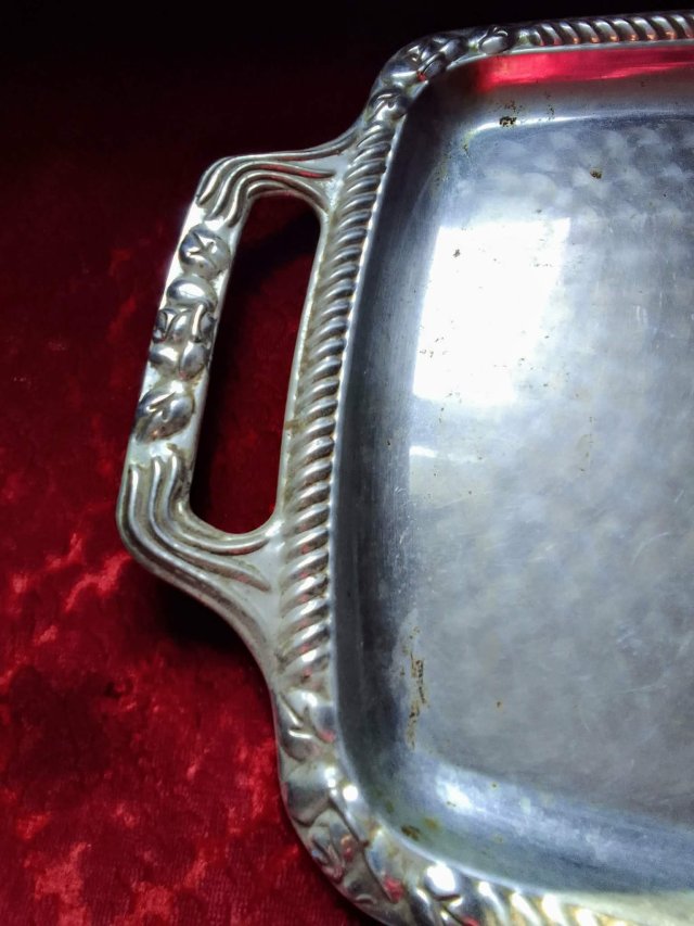 Duża Taca Platerowana – Styl Art Deco / Vintage