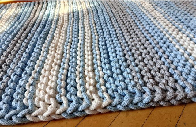 Dywan chodnik na drutach