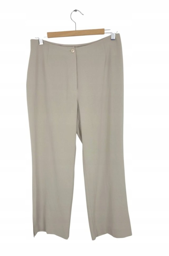 C.C.D.K. lejące spodnie 7/8 kremowe 40 L