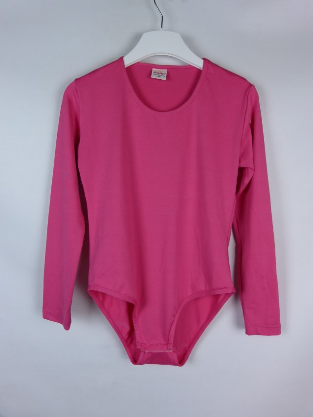 ADAB różowe body z długimi rękawami / M