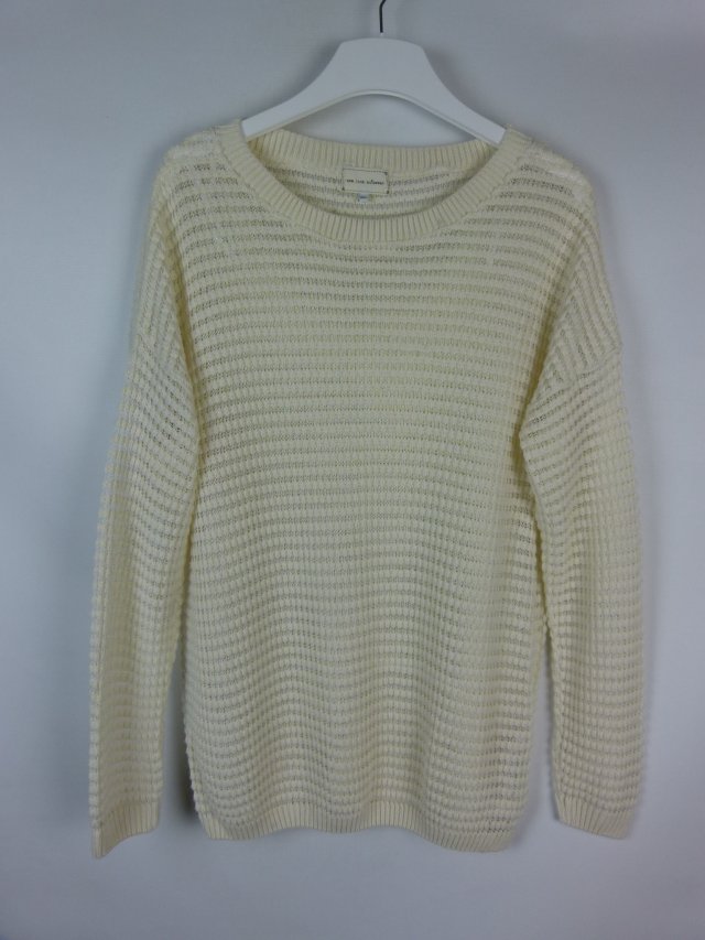 New Look damski sweter ecru akryl - M/ L